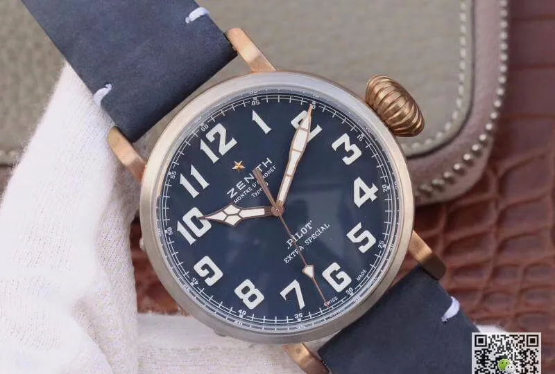 Zenith Pilot 29.2432.679 XF Factory 1:1 Best Edition Replica Watch Swiss ETA9015